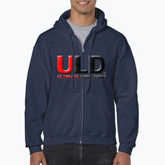 ULD Gildan18600 Full Zip Hooded Sweatshirt
